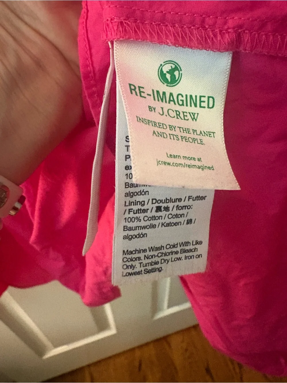 J.Crew Hot Pink tiered sleeveless Dress - Picture 9 of 13